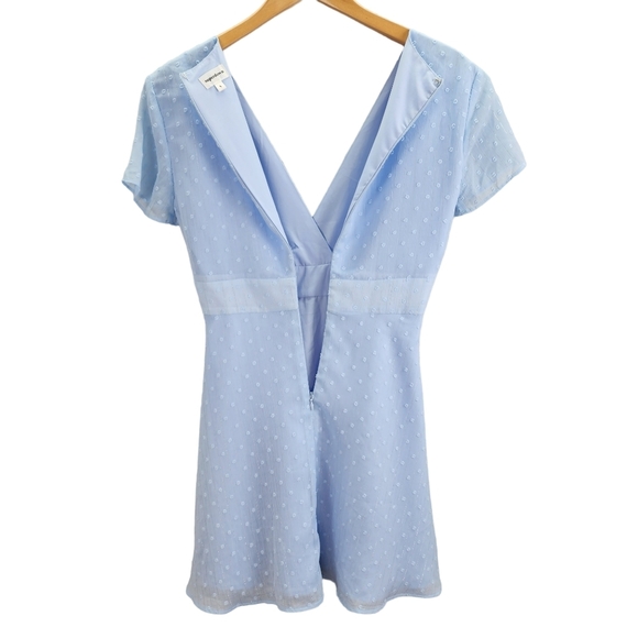 Revolve Superdown Bree Swiss Dot Mini Dress Small - Picture 5 of 13